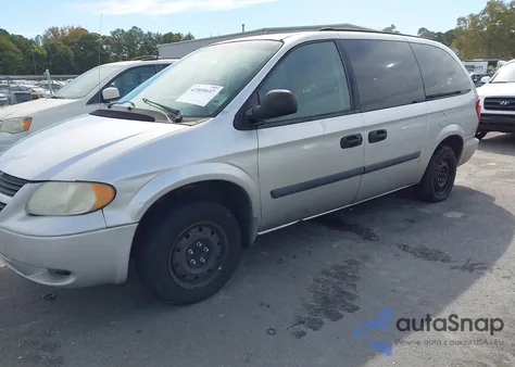 2005 Dodge Grand Caravan Se z USA, uszkodzony, nr VIN 1D4GP24R65B388929